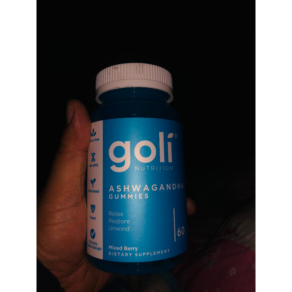 Goli Nutrition Ashwagandha Vegan Gummies