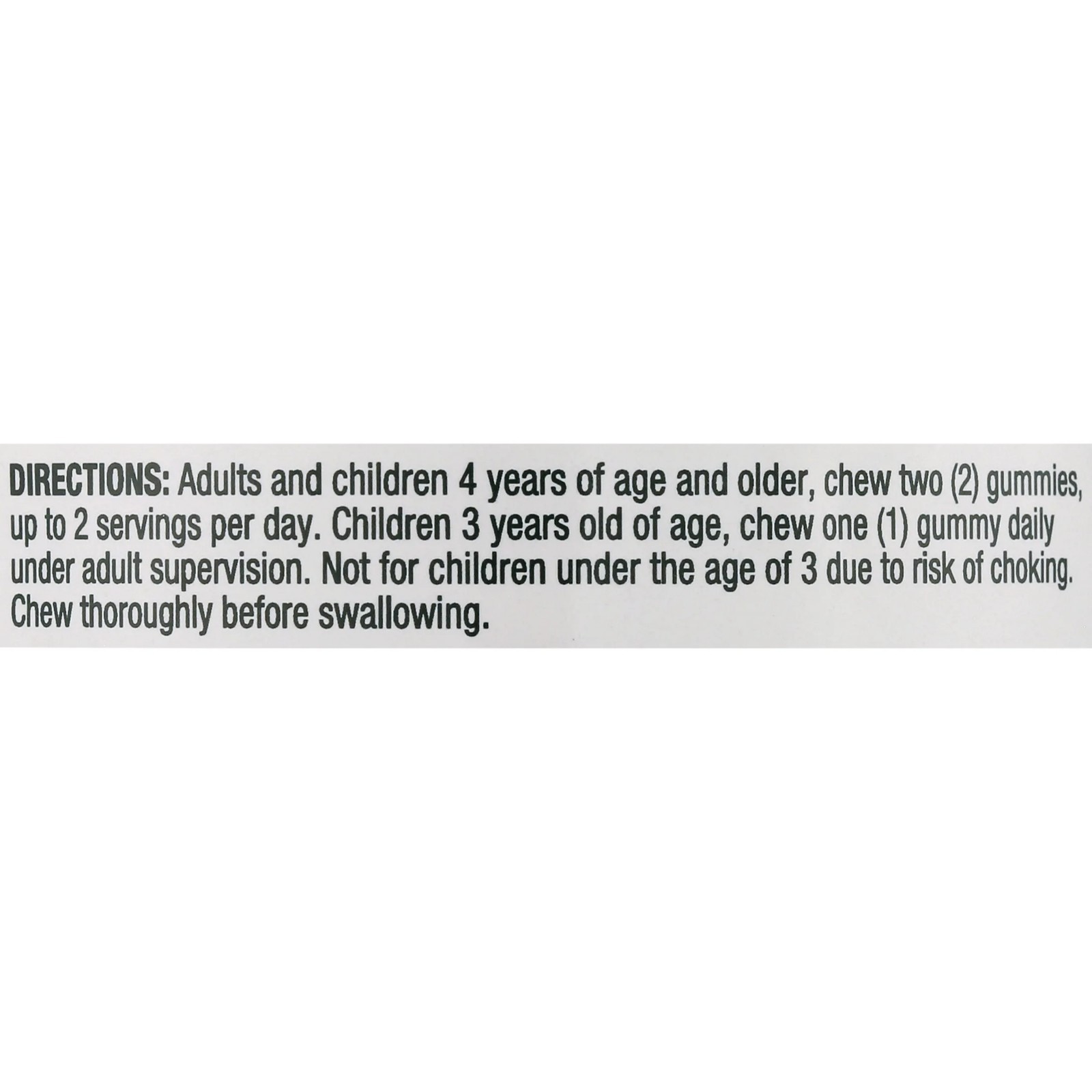 Equate 3-in-1 Daily Probiotic Dietary Supplement Gummies Fruit Flavors, 60 Count