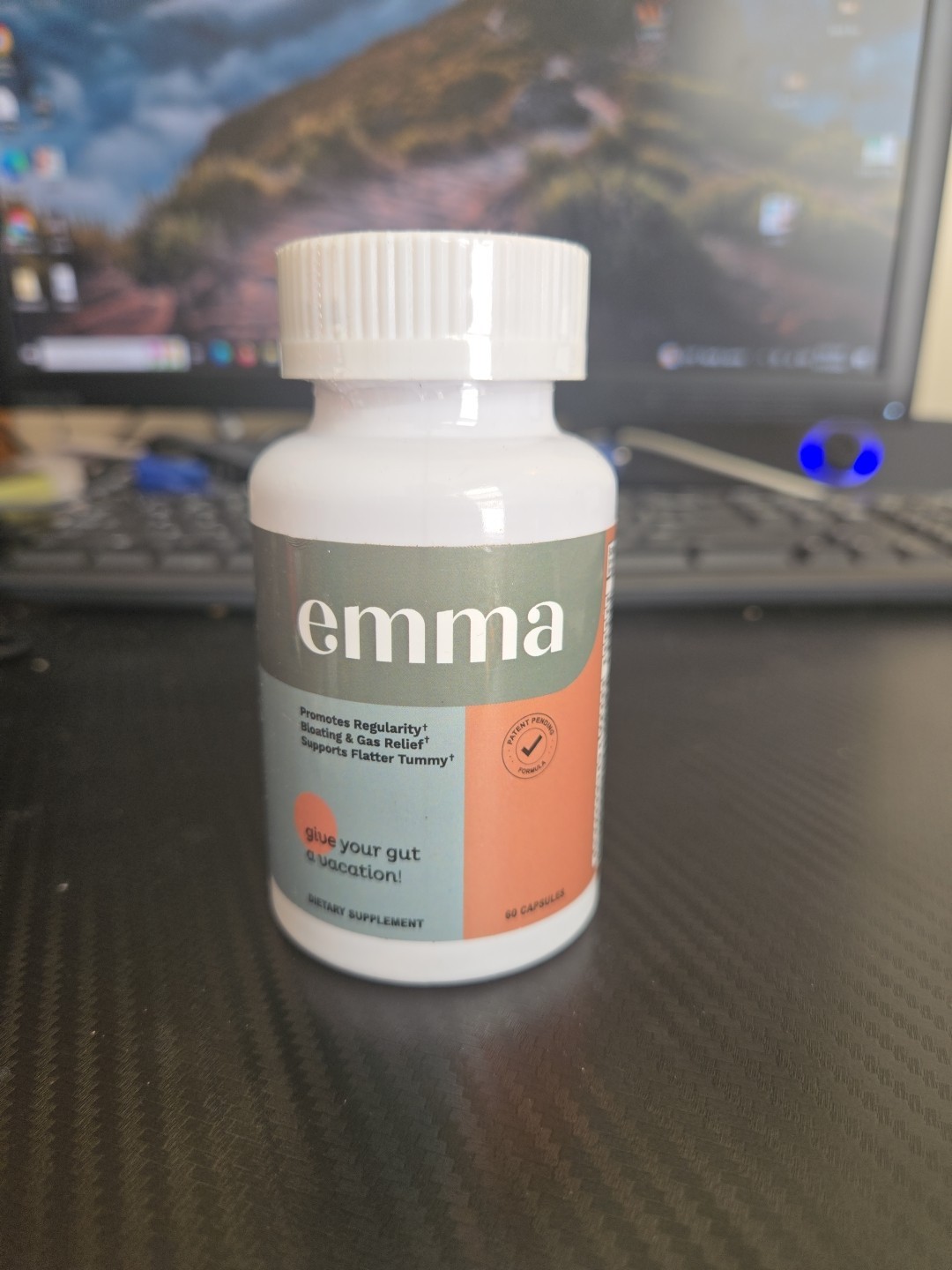EMMA Gut Health Gas & Bloating Constipation Leaky Gut Repair 60 Caps Exp: 02/27