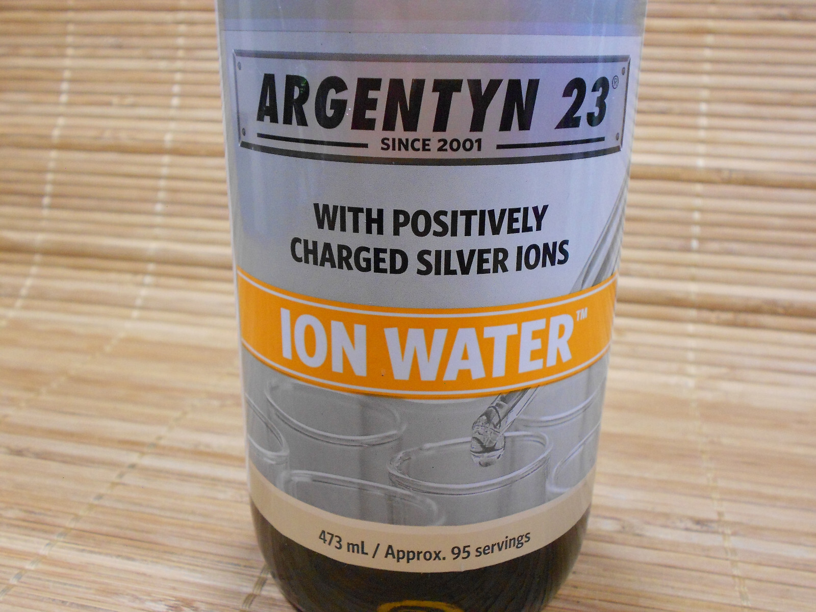 Argentyn 23 Ion Water w/ Positively Charges Silver Ions 473mL EXP 10/2025 Sealed