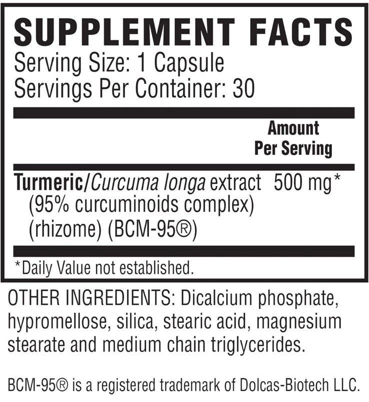 2-Pack Herb Science Bio-Sorb Turmeric Bio-Enhanced Curcumin 500mg 30 ct EXP 9/27