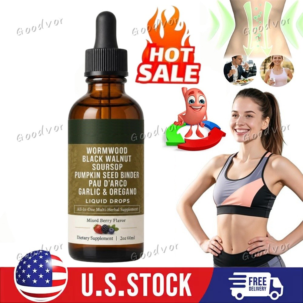 LUMVELLE Wild Harvested Wormwood Herbal Liquid Botanical Supplement Drops 1-5pcs