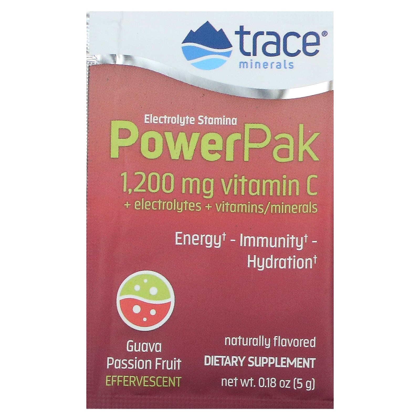 Power Pak, Guava Passion Fruit, 30 Stick Packs, 0.22 oz (6.1 g) Each