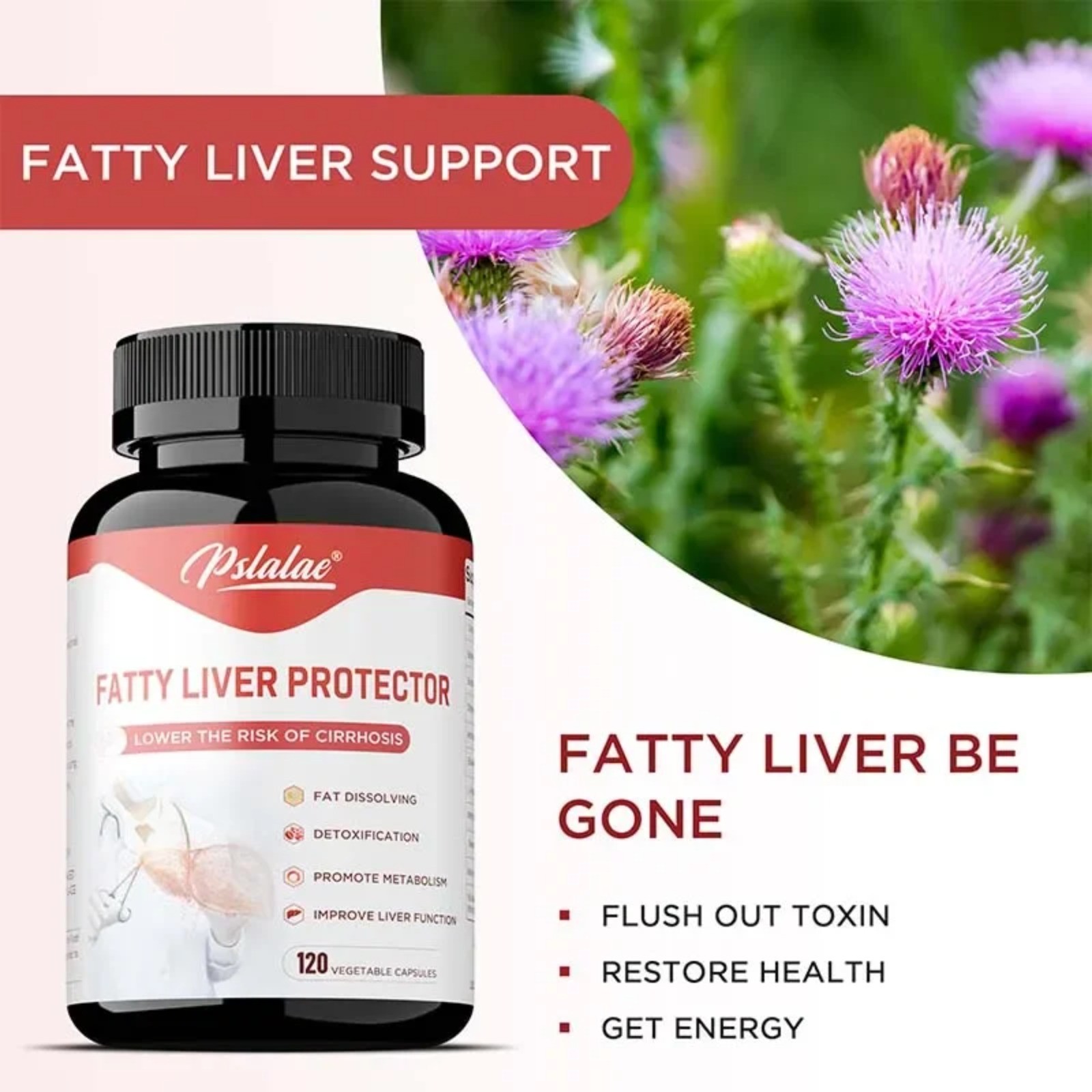 Fatty Liver Protector 120pcs – Liver Cleansing, Supports Skin and Liver Health