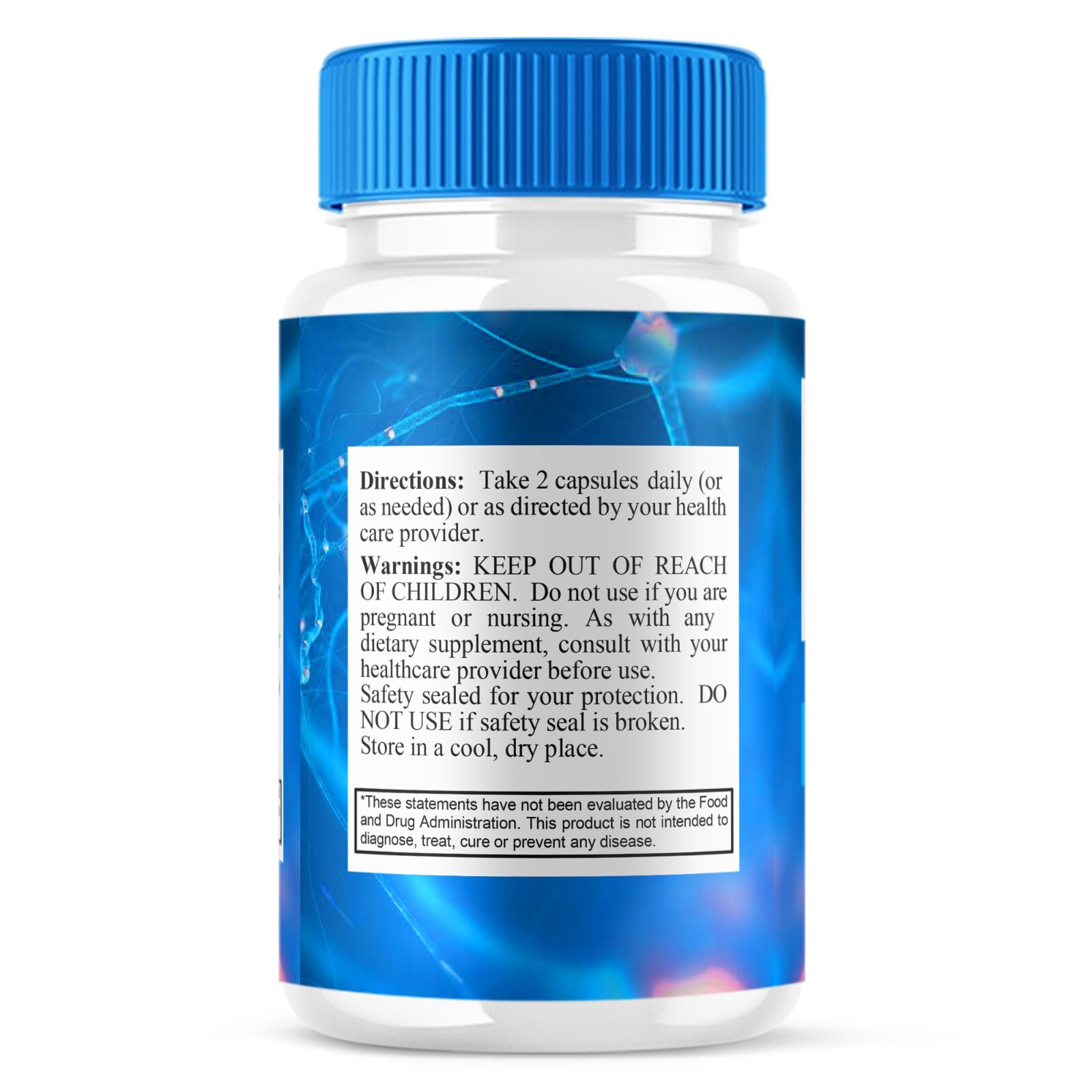 (5 Pack) Nerve Alive with Magnesium NerveAlive Maximum Strength (300 Capsules)