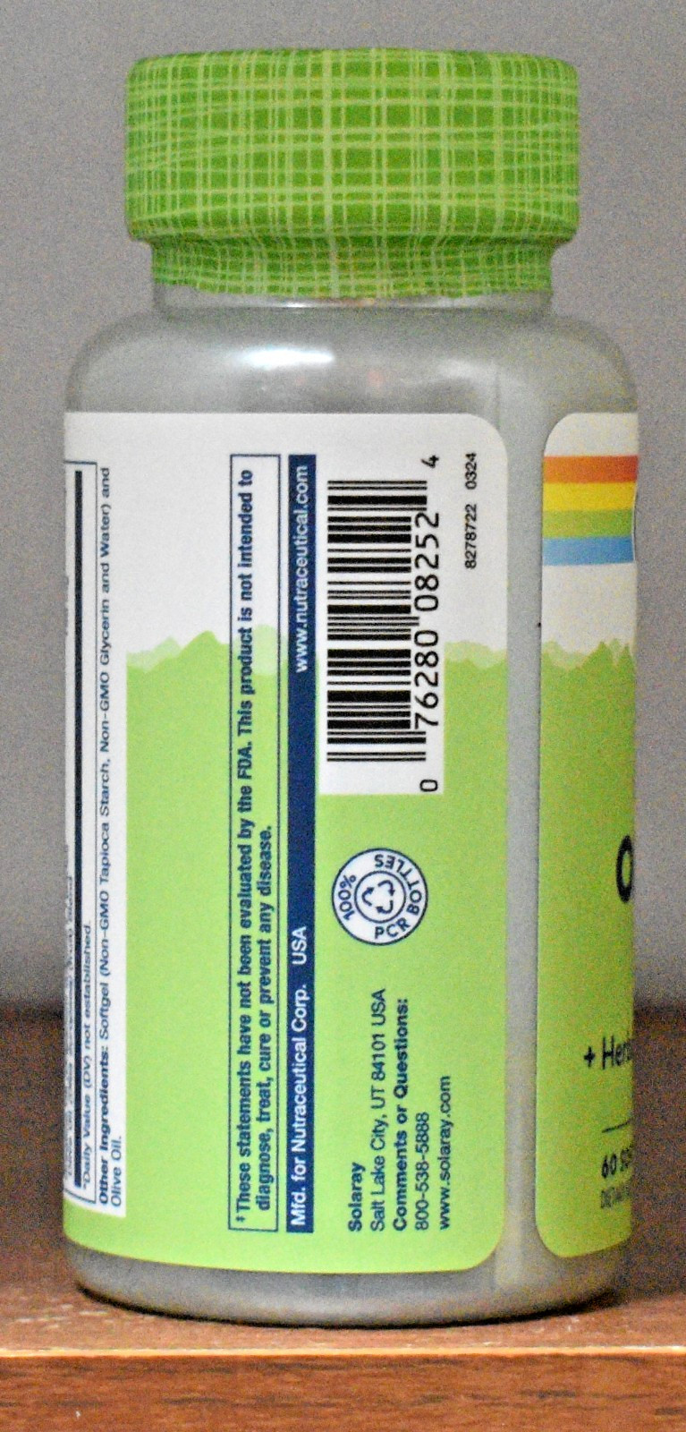 Solaray Oil of Oregano 150 mg 60 Softgels True Herbs 150mg 60 Softgel