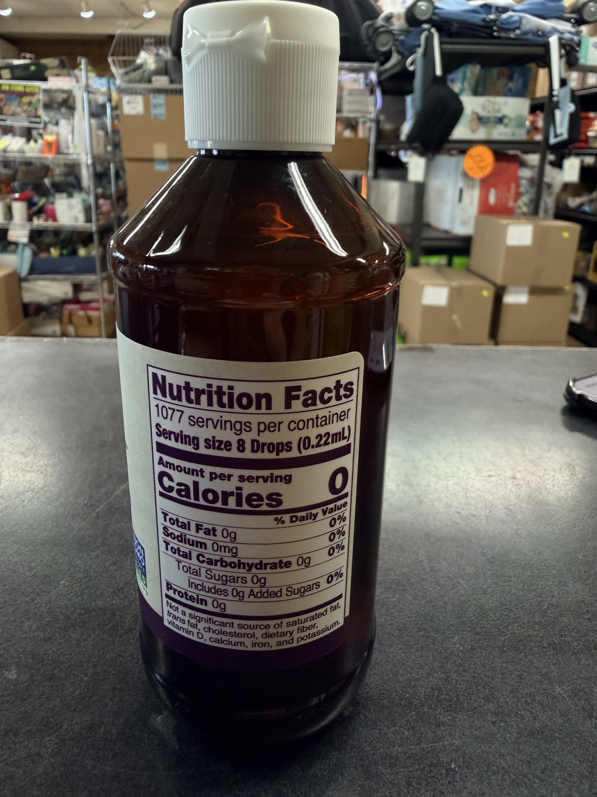 Monk Fruit Liquid Organic 8 Oz by Now Foods