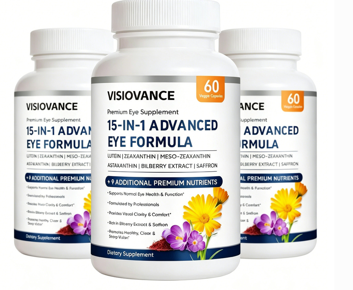 1~3 PACKS VisioVance 15 in 1 Improved Eye Formula – Neurobella Eye Formula