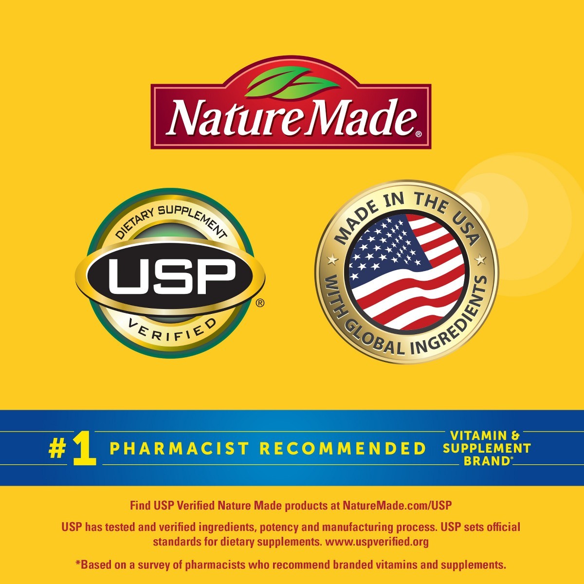 Nature Made Vitamin B Complex Gummies, 5 B Vitamins – Peach Flavor – 60ct