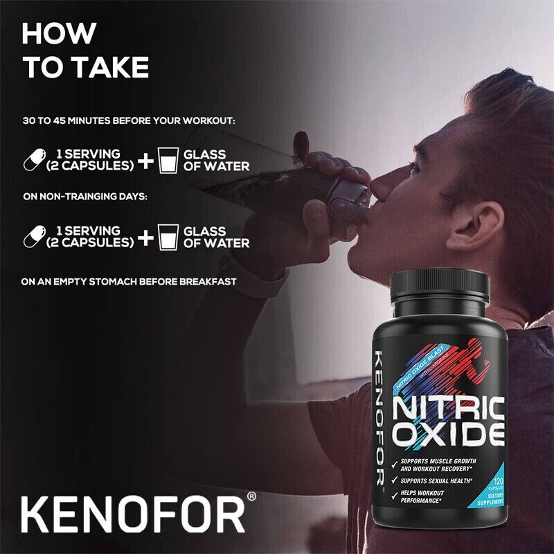 Nitric Oxide Boosters – Supports Muscle Growth and Immune Health