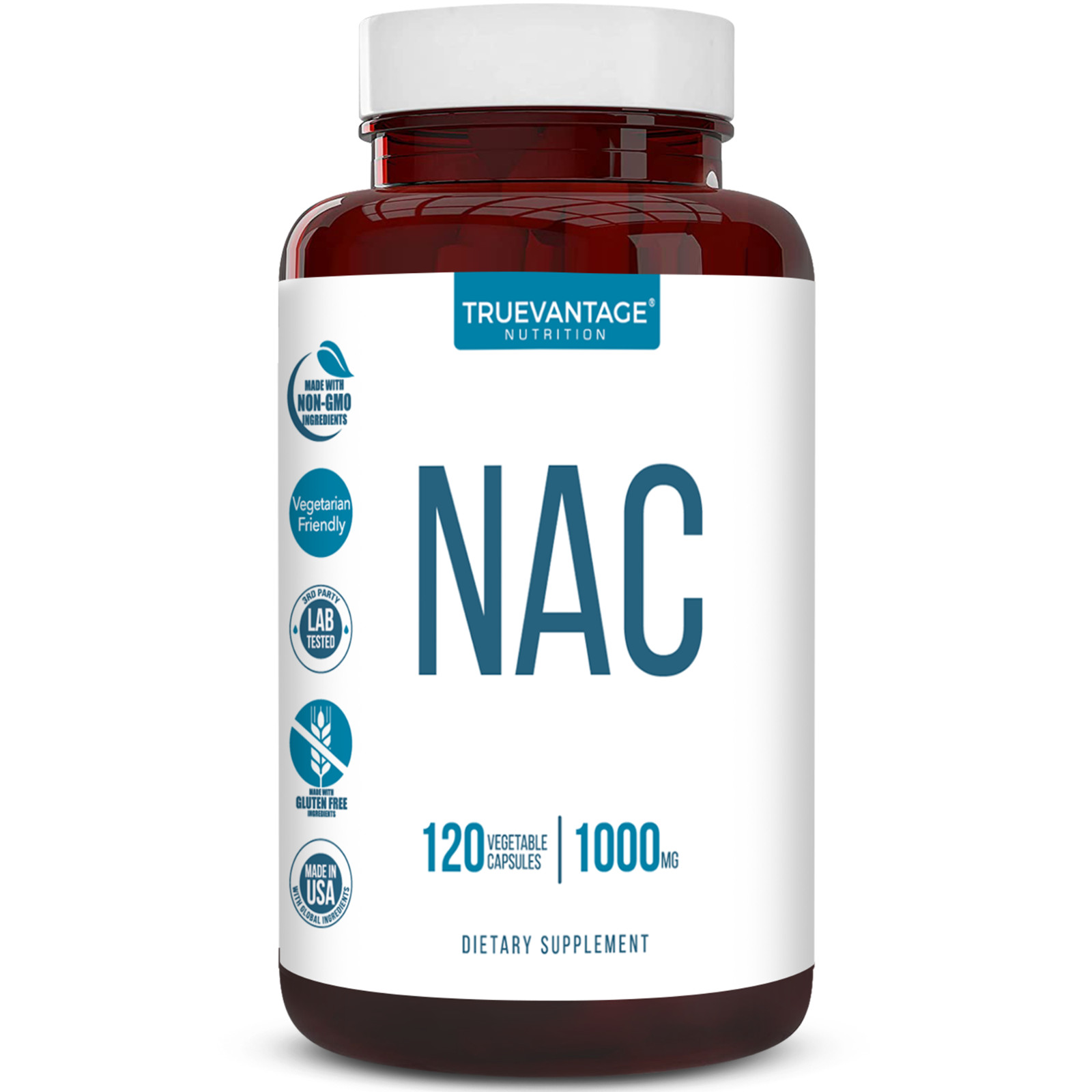 NAC Supplement (N-Acetyl Cysteine) 1000mg