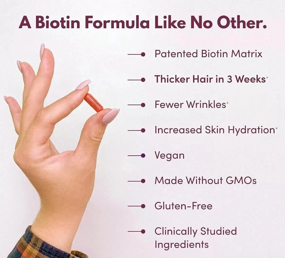 Purity Products My Biotin ProClinical MyBiotin Thicker Hair 30 Capsule