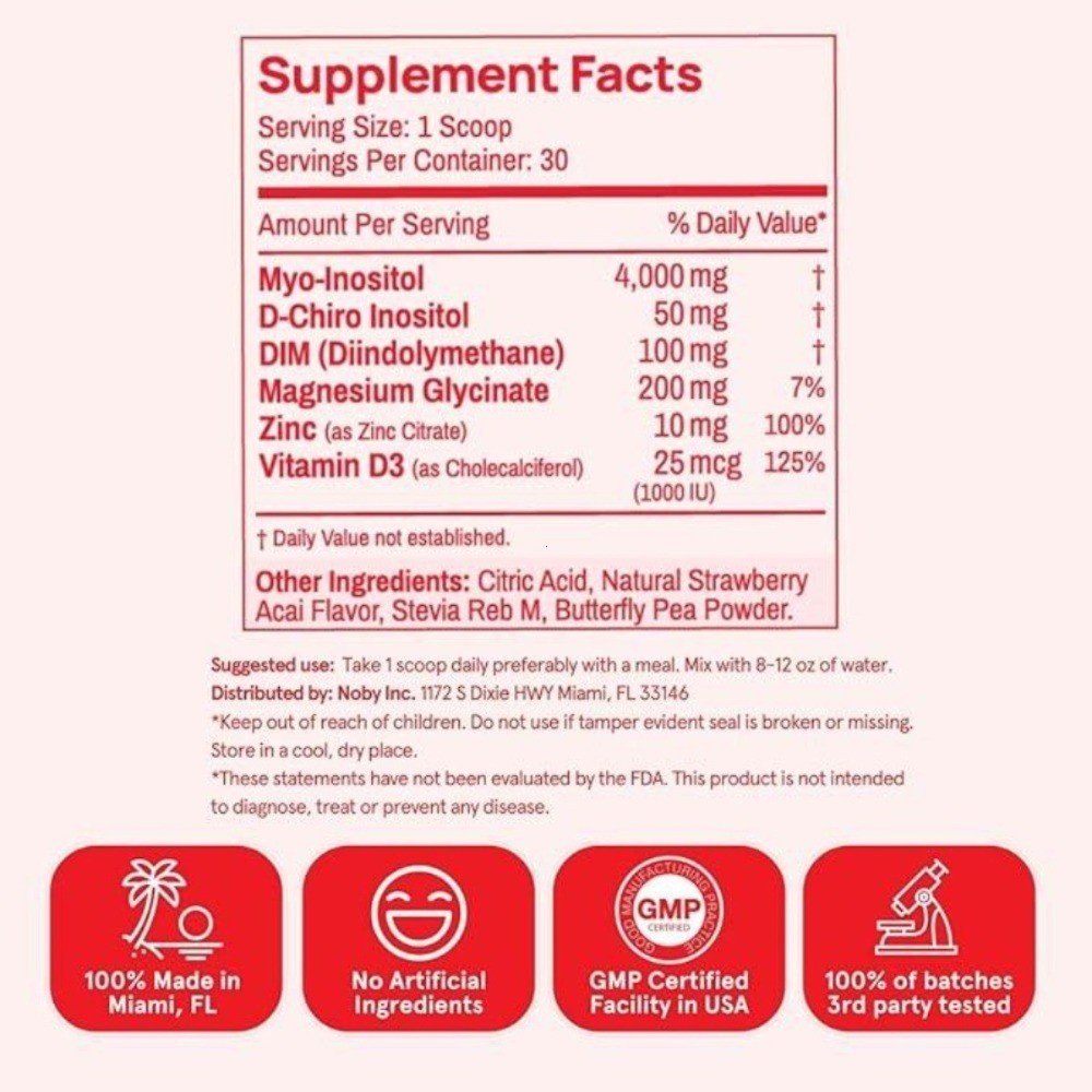 Peach Perfect Myo & D-with Multivitamin & Omega-3 for Women’s Health