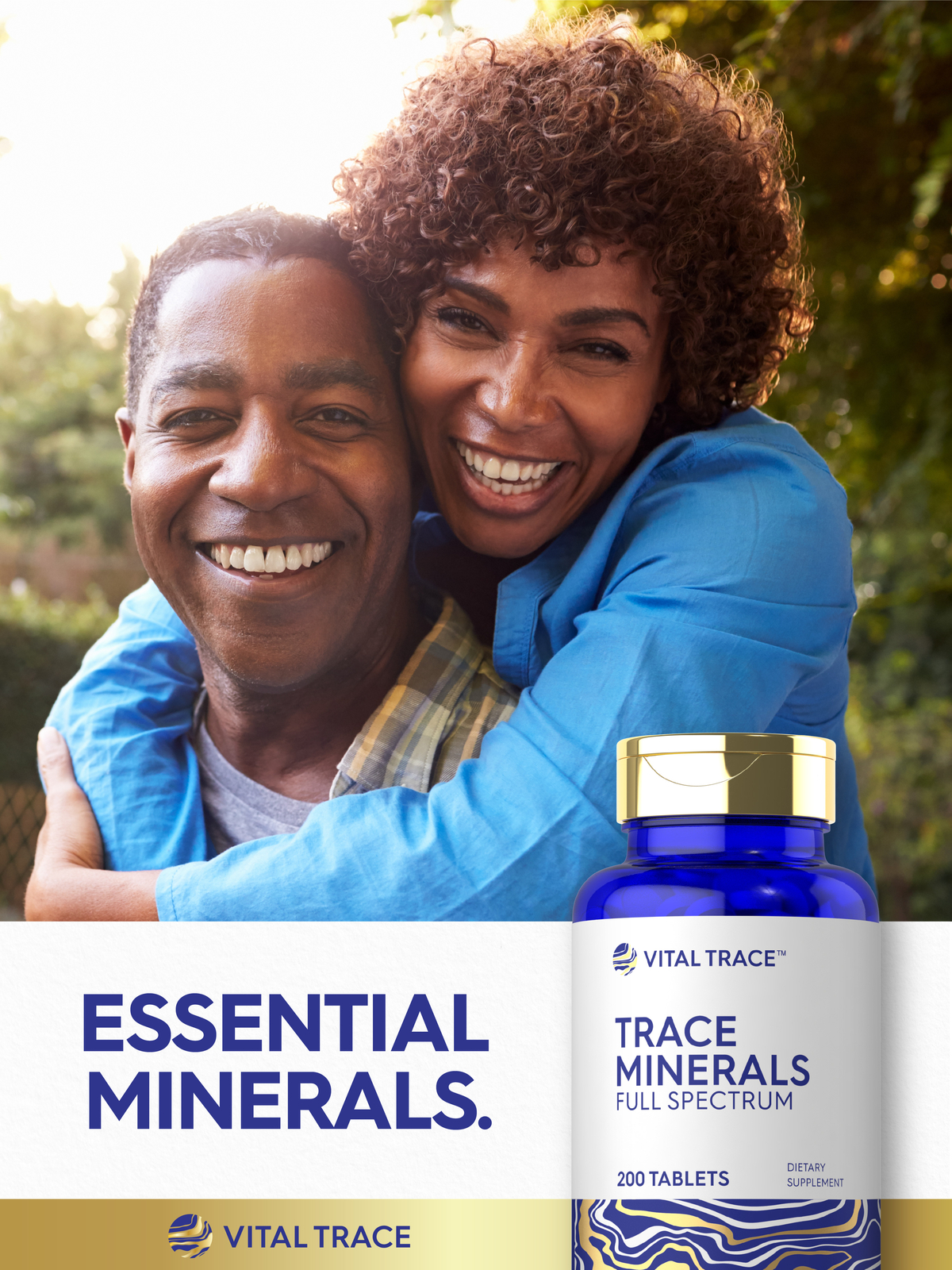 Trace Minerals | 200 Tablets | Non-GMO & Gluten Free | by Vital Trace