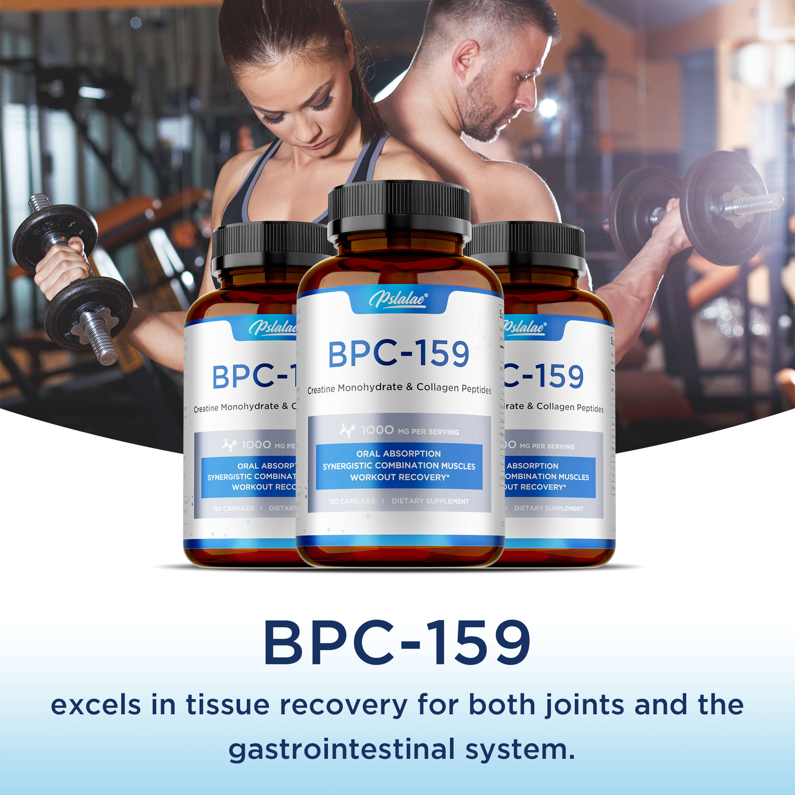 Body PC-159 – Creatine Monohydrate,Bone and Joint Support,Muscle and Gut Health