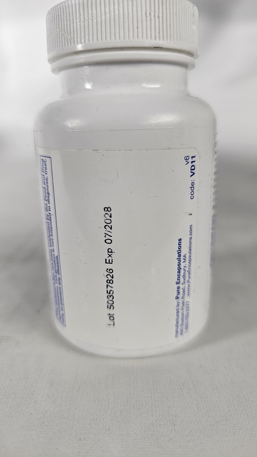 Vitamin D3 25mcg 1000 IU 120 capsules exp: 07/2028