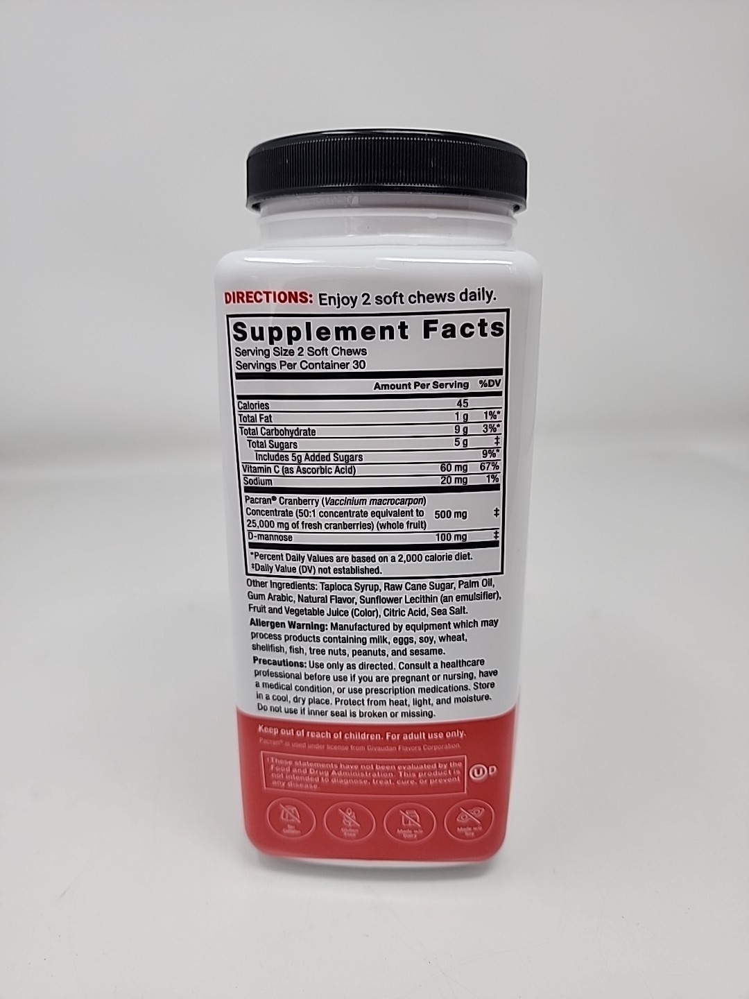 Complete Cranberry™, Sweet Cranberry, 60 Soft Chews Exp: 02/2026