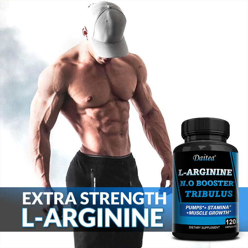 Nitric Oxide Booster Improves Blood Flow Circulation Quick Recovery 120 Pills