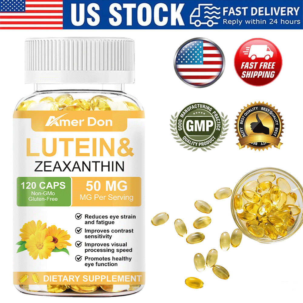 Eye Health Supplement, Lutein and Zeaxanthin, Vision Health, Eye Strain Support
