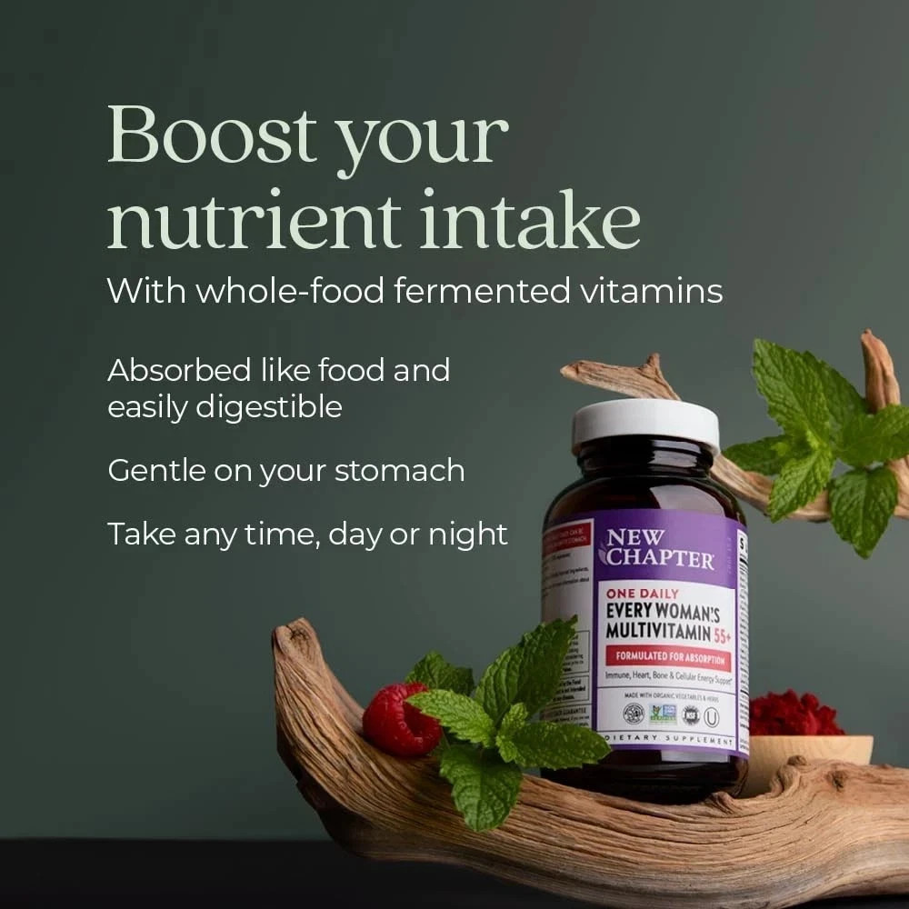 New Chapter Every Woman’s One Daily 55+ Multivitamin 72 Count