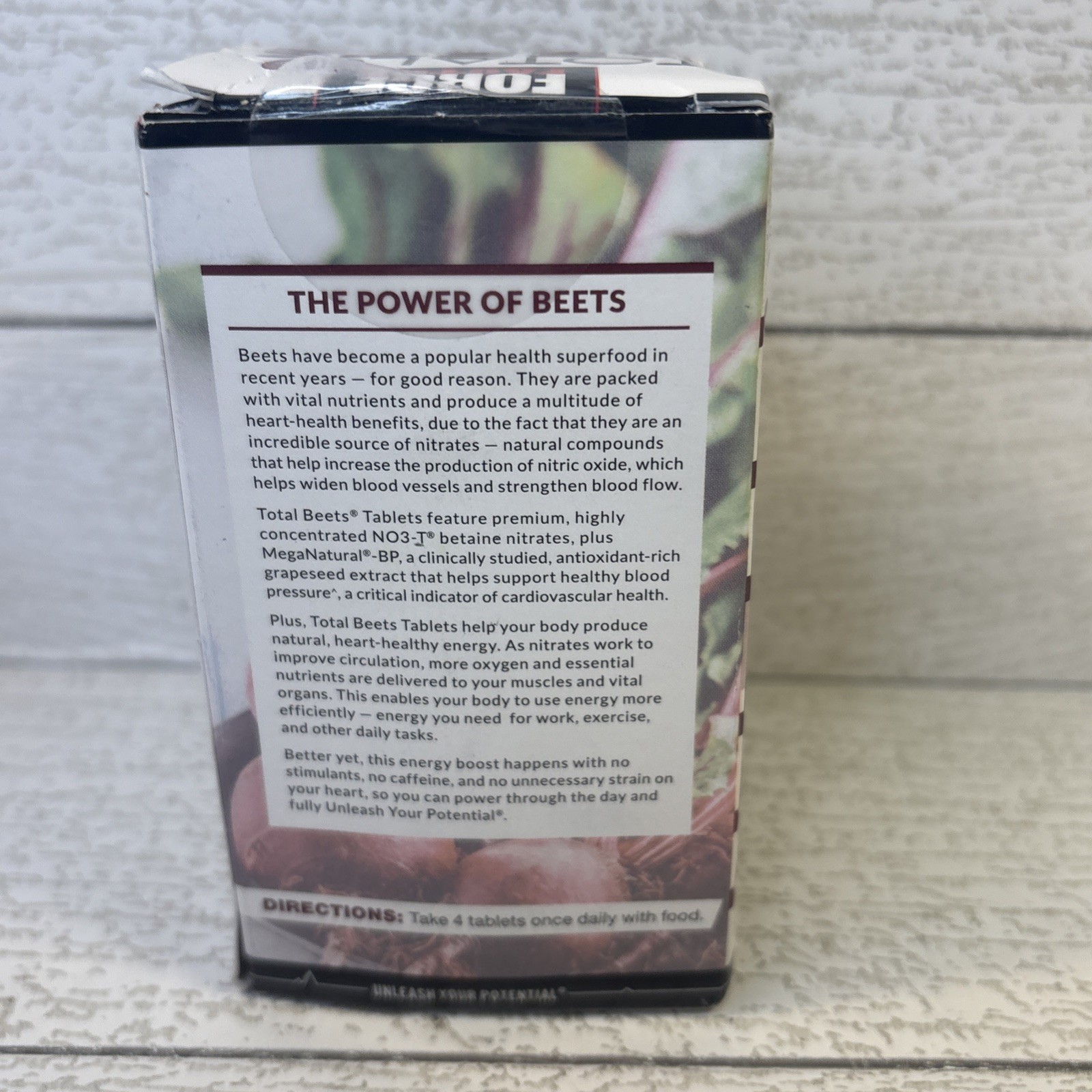 2 Total Beets Circulation Superfood Beet Root with Blood Pressure Support 120ct