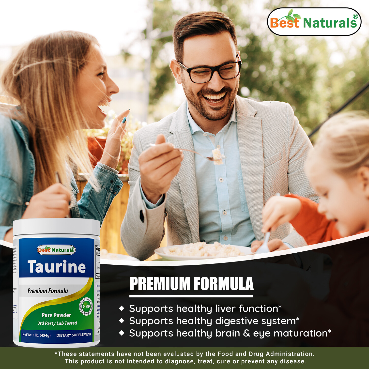 Best Naturals Taurine Powder 1 Lb
