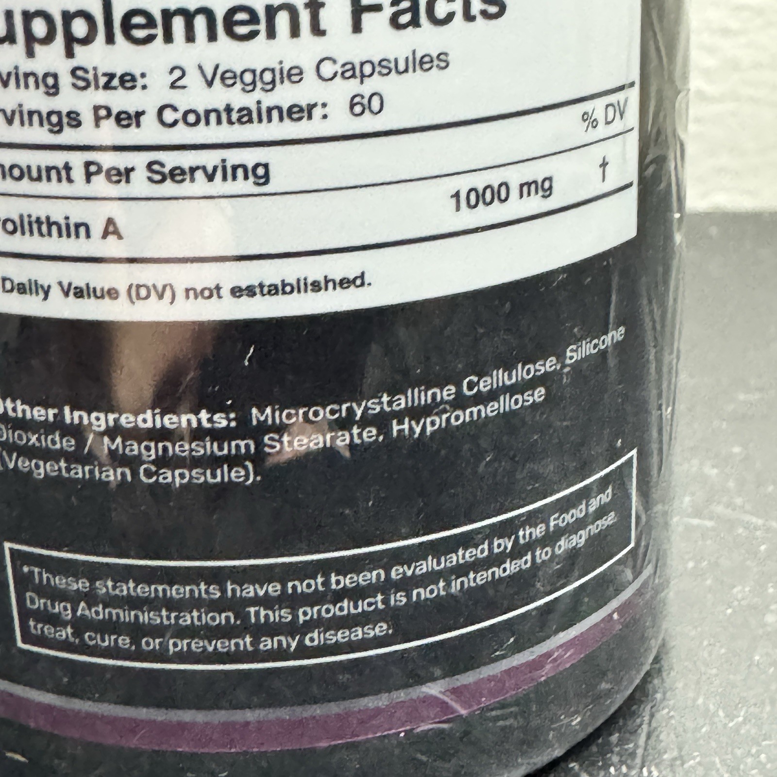Urolithin A – Wellness LabsRx 1,000mg – 120 capsules – Exp 04/2028