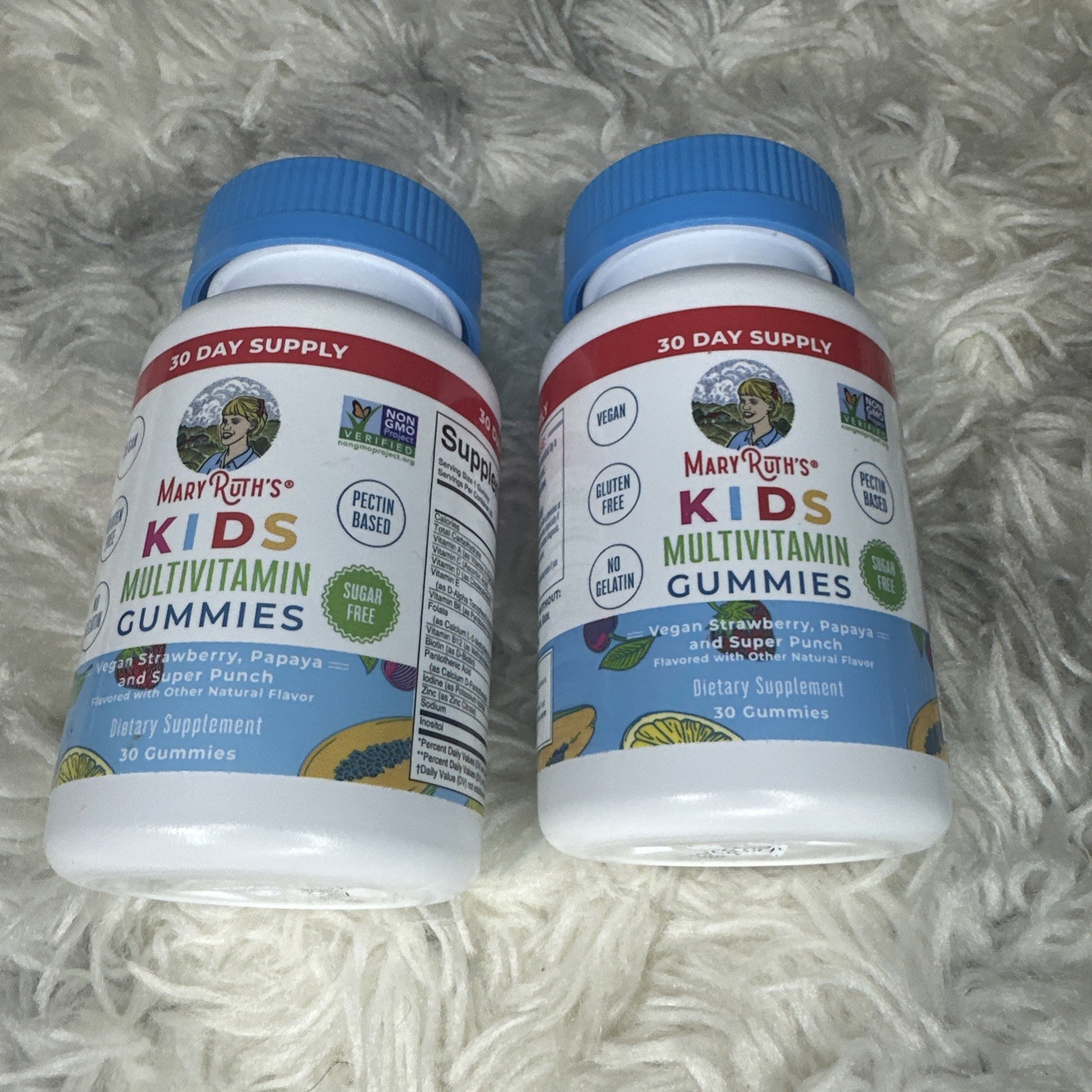 Mary Ruth’s Kids Multivitamin Gummies – 2 Month Supply 60 Gummies – EXP 12/2025