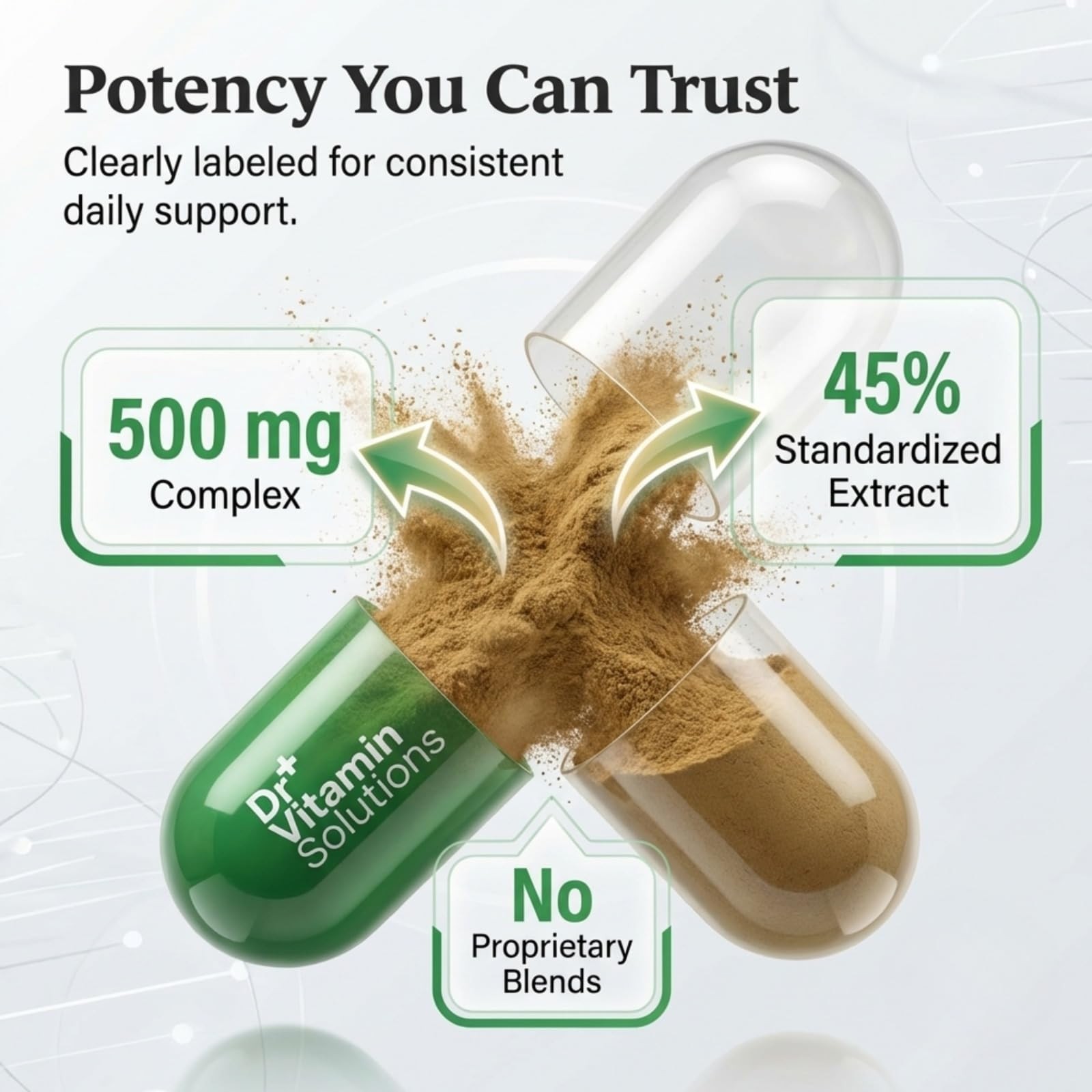 Saw Palmetto for Men 500mg Prostate Health, 45% Extract, DHT Blocker