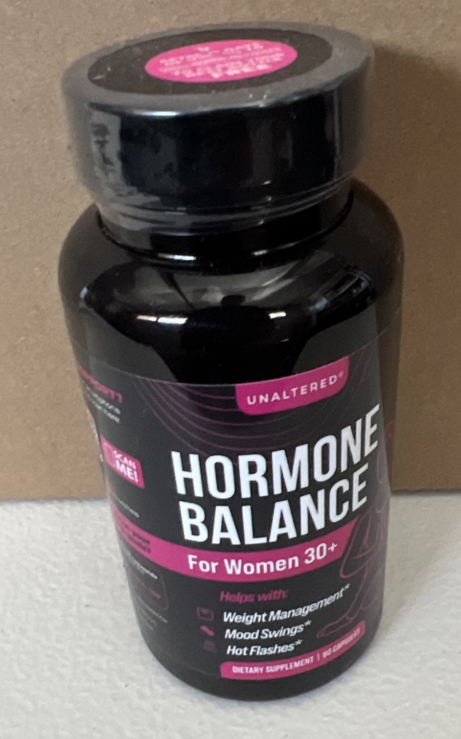 Unaltered Hormone Balance For Women 30+ Supplement 60 Capsules EXP 02/2026