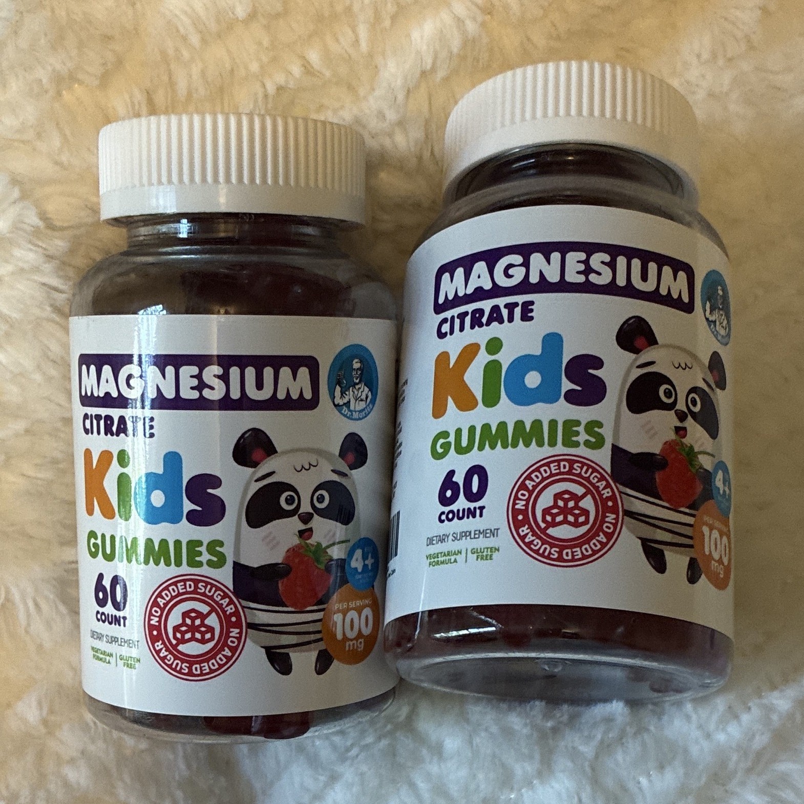 Dr. Moritz Magnesium Citrate Kids Gummies 60 Ct 30mg Sugar-Free Non-GMO