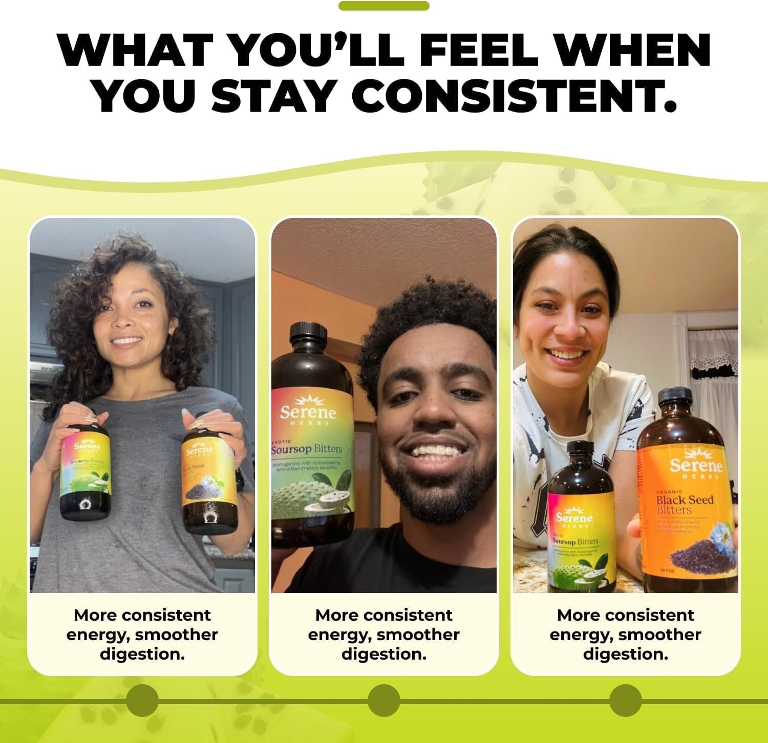 Soursop Bitters & Black Seed Bundle | Gut Health Immune Support | 32 oz