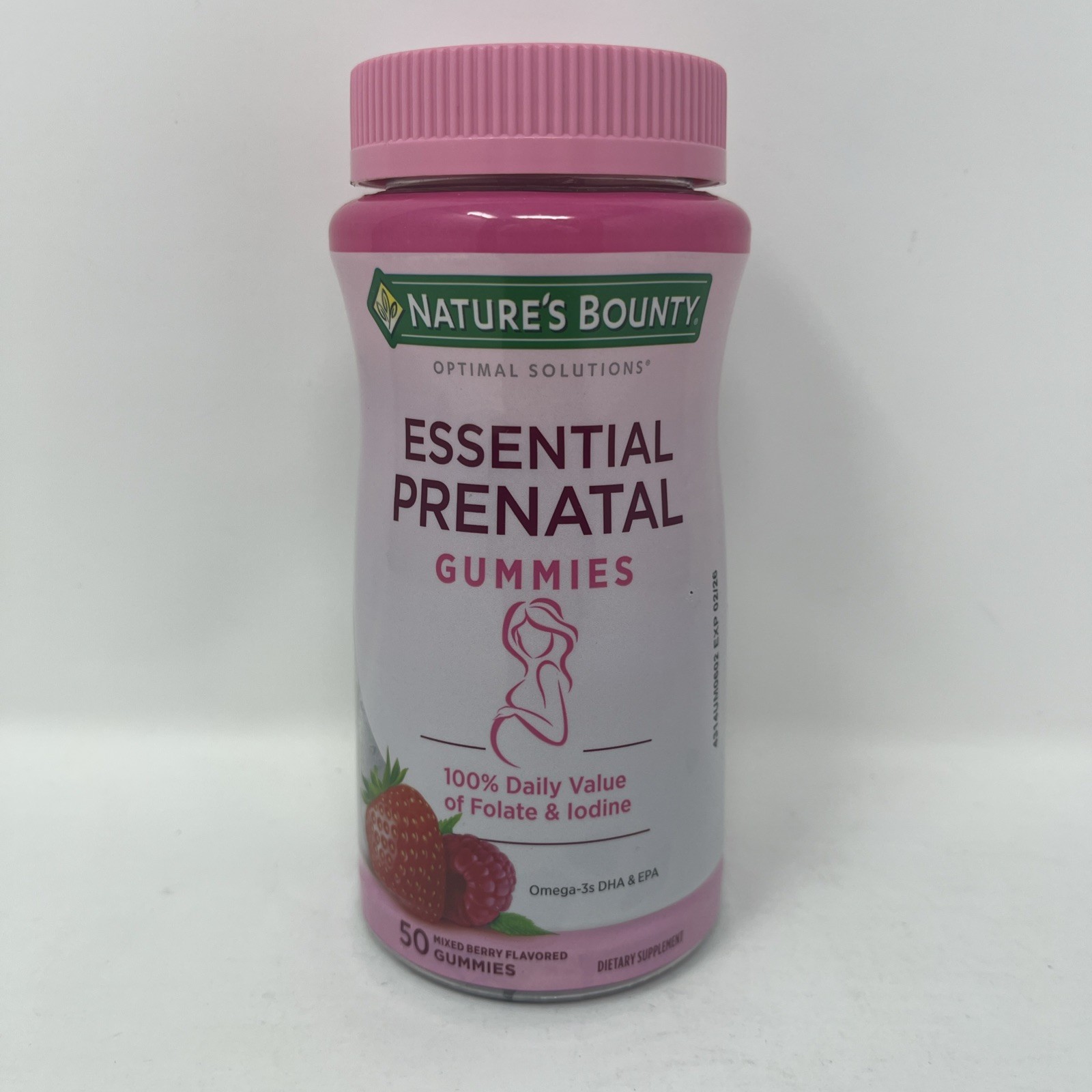 Nature’s Bounty Essential Prenatal Gummies – 50 Gummies – Exp 02/2026