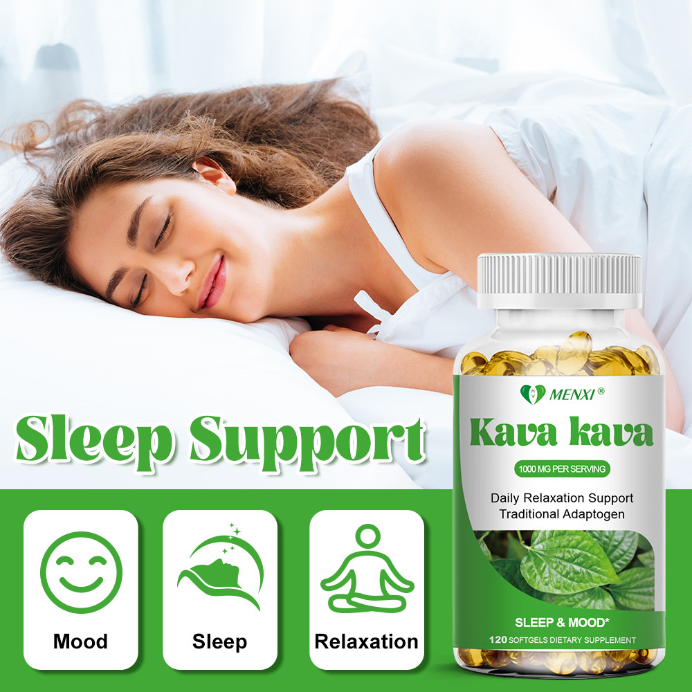 Extra Strength 1000mg Sleep Focus & Mood Support Anxiety Calm Natura 120 Softgel