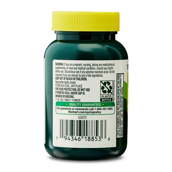 Spring Valley Berberine Metabolism Support 1200 mg, 40 Count