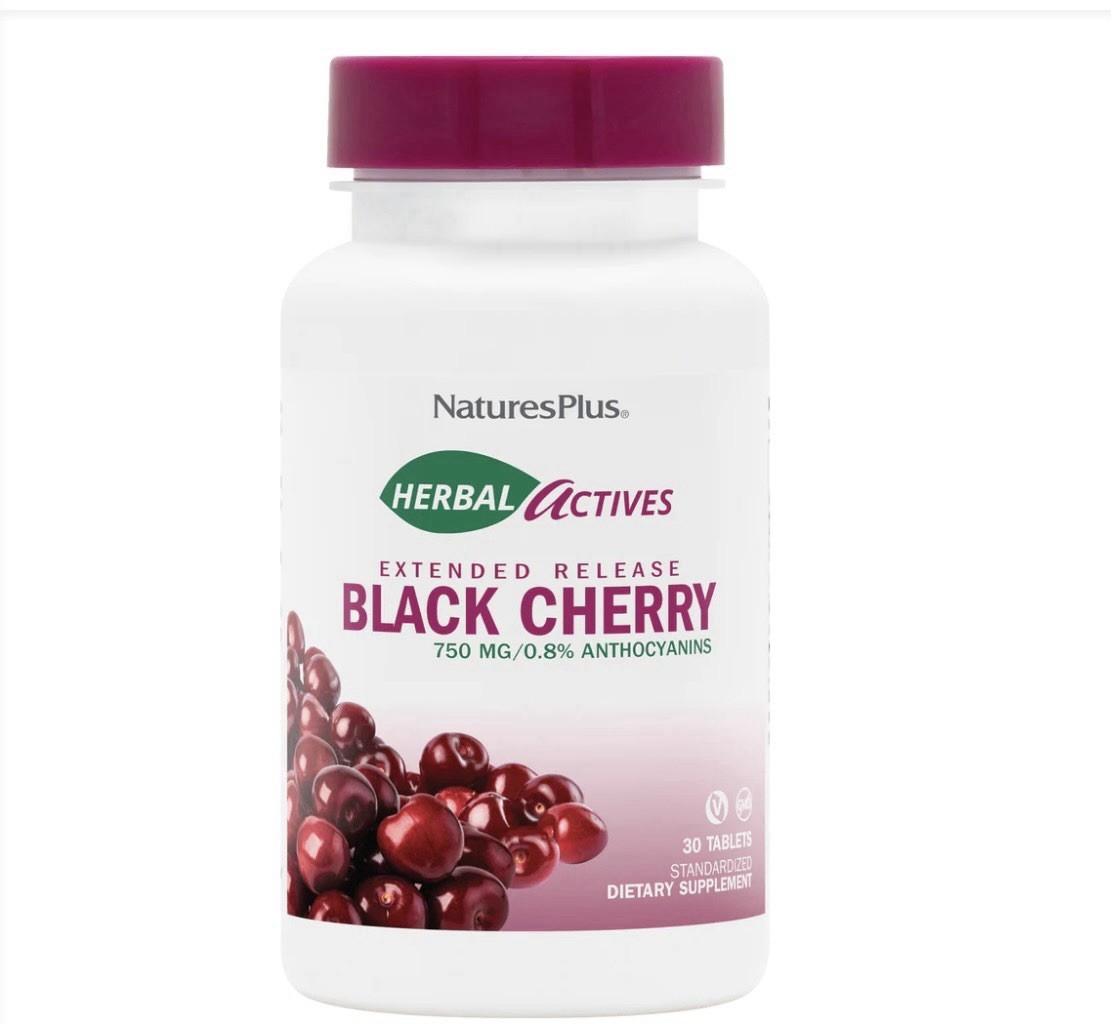 Nature’s Plus Herbal Actives Black Cherry 🍒 Extended Release 2-Pack NEW/SEALED