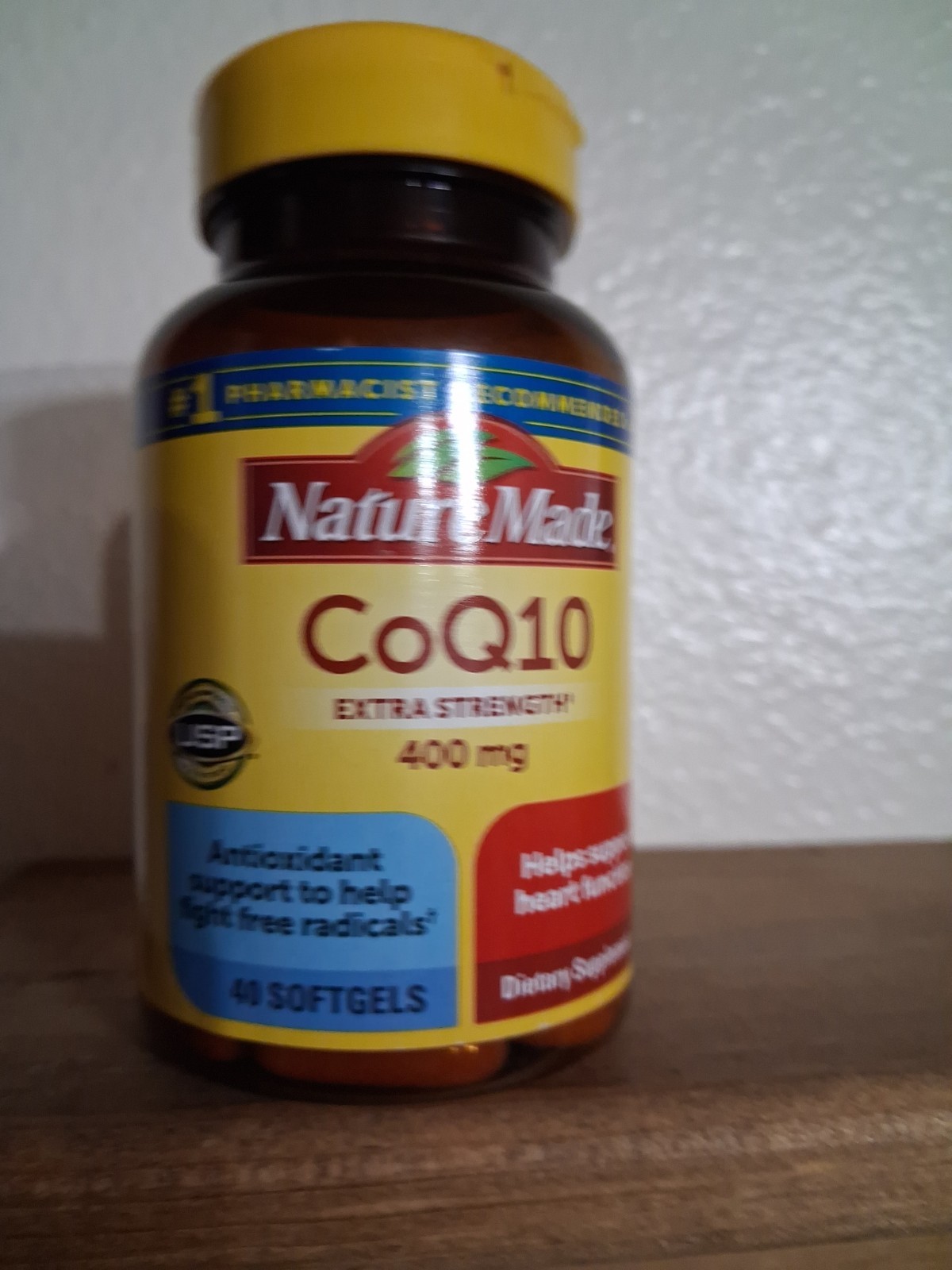 Nature Made CoQ10 400 mg Softgels – 40 Count Exp12/2027 Or Later #1 Heart Health