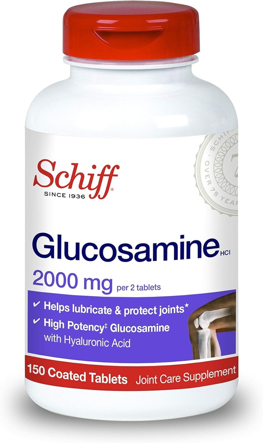 Schiff Glucosamine 150 Tabs (Pack of 6)