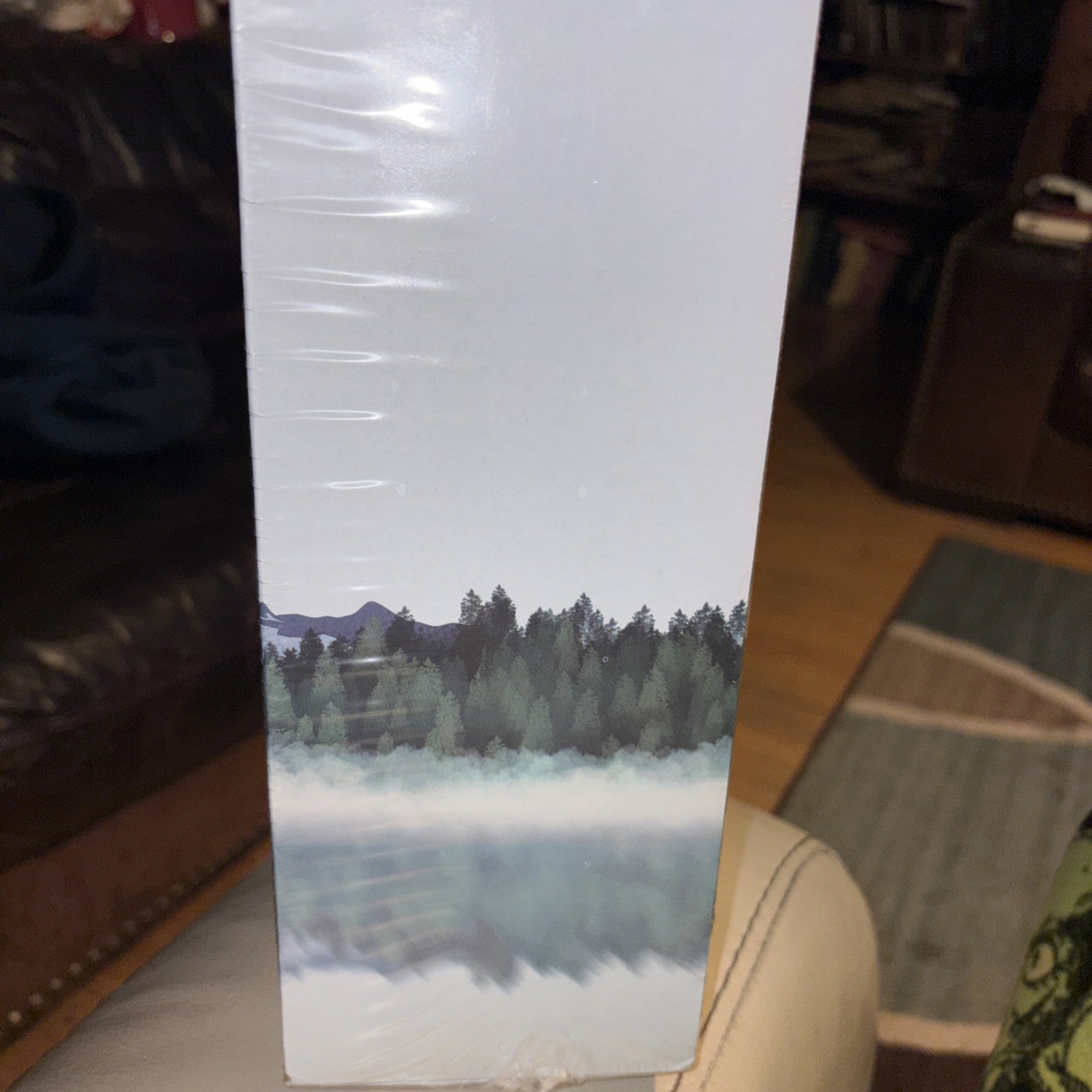 United States National Parks Water Bottle with Stickers Moonlit blue new sealed