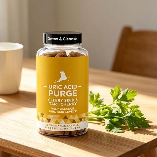 Purge! Uric Acid Flush Detox Cleanse Joint Support & Active Mobility Tart Cherry