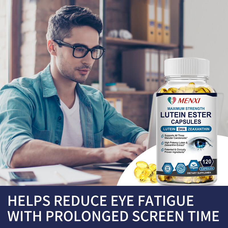 2Packs Eye Vitamins Lutein,Zeaxanthin,Relief Eye Strain,Vision Health,Supplement