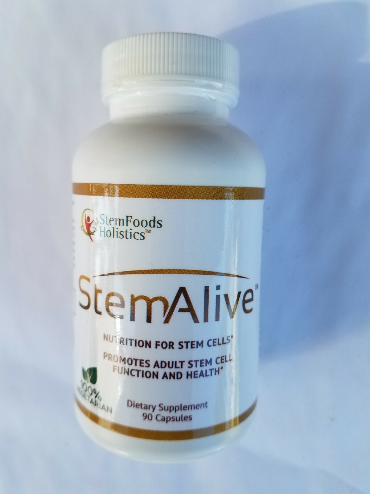 StemAlive Stem Foods Holistics Celulas Madre 90 cap. Exp 03/2027 New & Fresh
