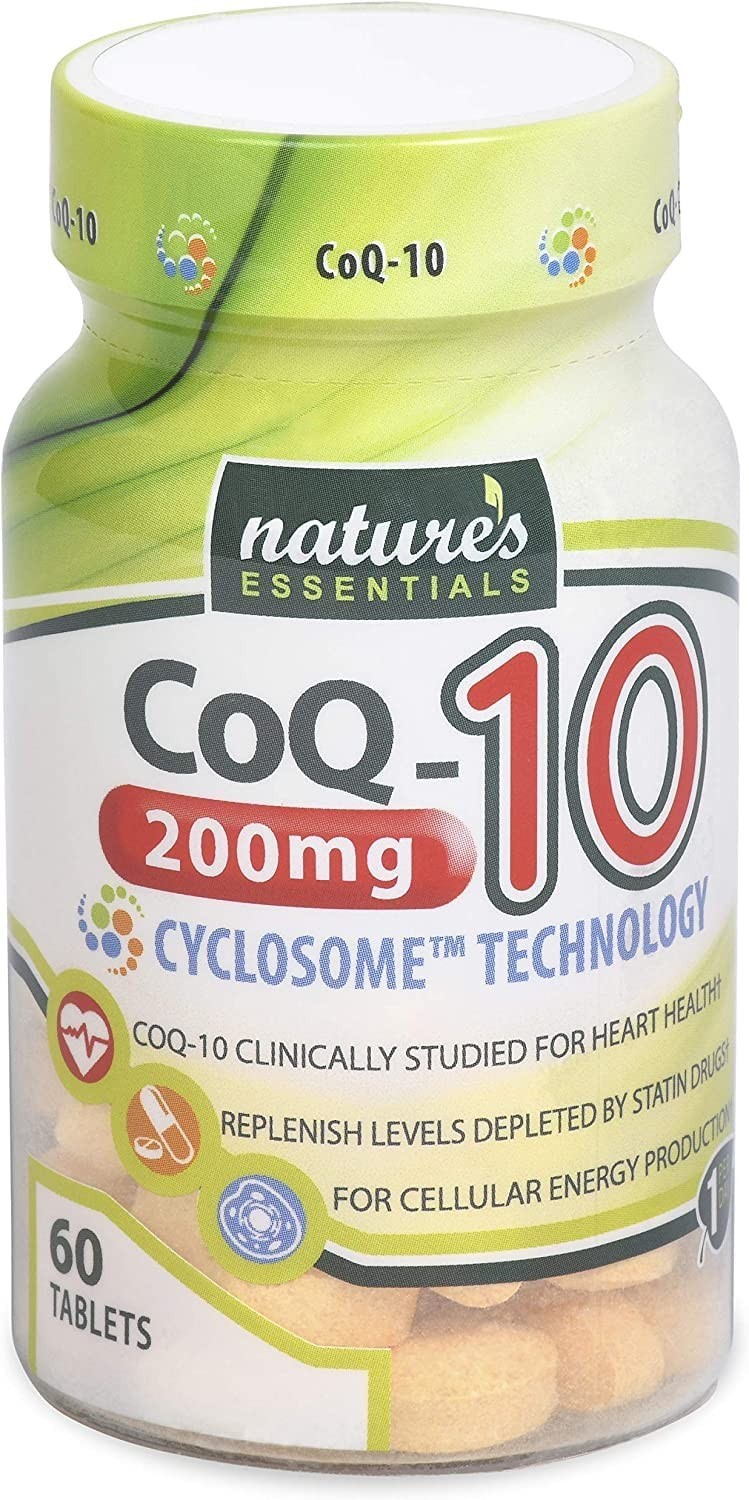 CoQ10 200mg Heart Health Support | Cellular Energy Boost | Liposomal Delivery |