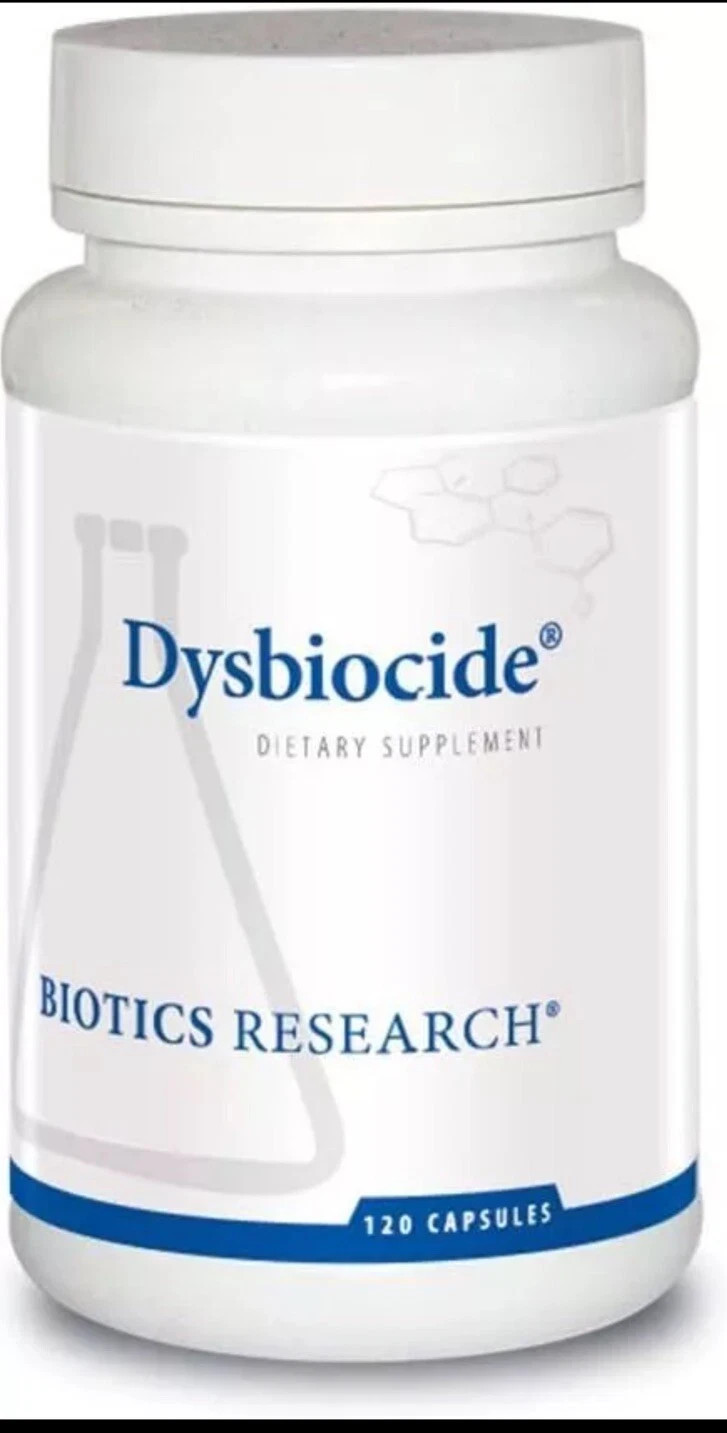 Biotics Research Dysbiocide 120 Caps Antimicrobial Antiviral 08/2027