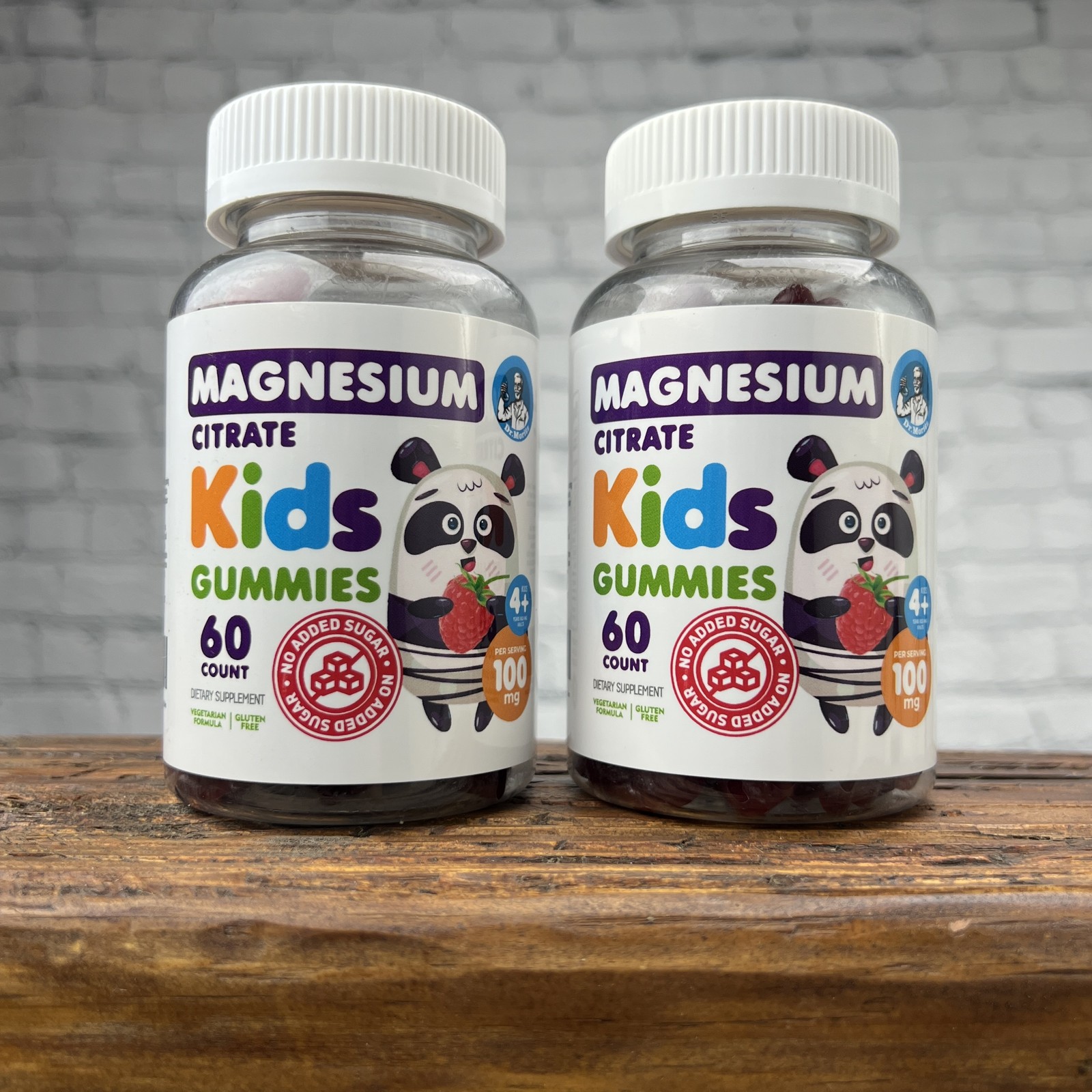 Dr. Moritz Kids Gummies Magnesium Citrate 100mg 60 Ct – 2 Bottles