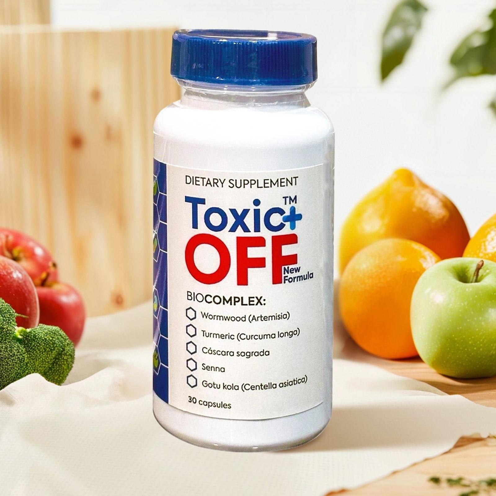 Off Toxic Plus 30 Capsules 1 Month Treatment New Formula