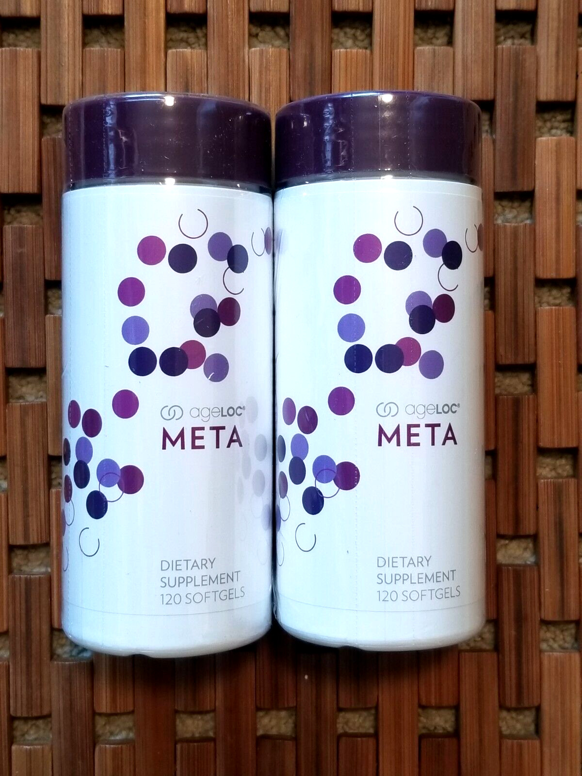 2-pack NU SKIN ageLOC META Healthy Metabolism 120 Caps NEW PRODUCT 04/2026