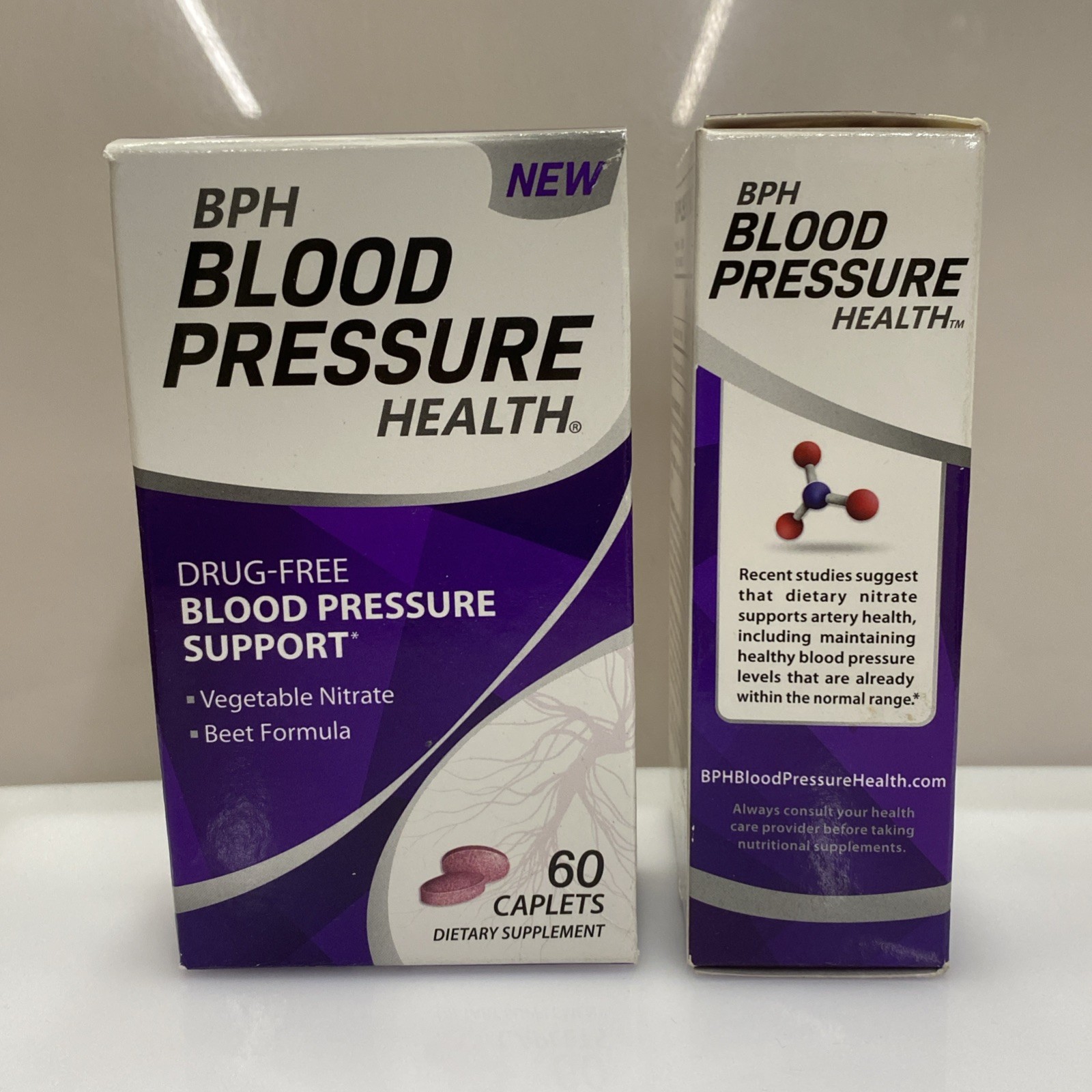 2 BPH Blood Pressure Health (120 Caps) Total DRUG FREE Blood Pressure Support