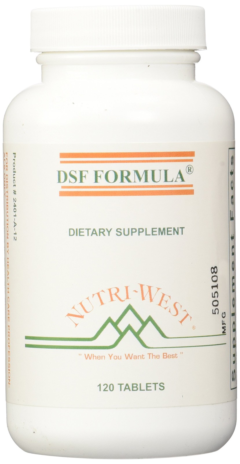 nutriwest DSF Formula Tablets, 120 Count
