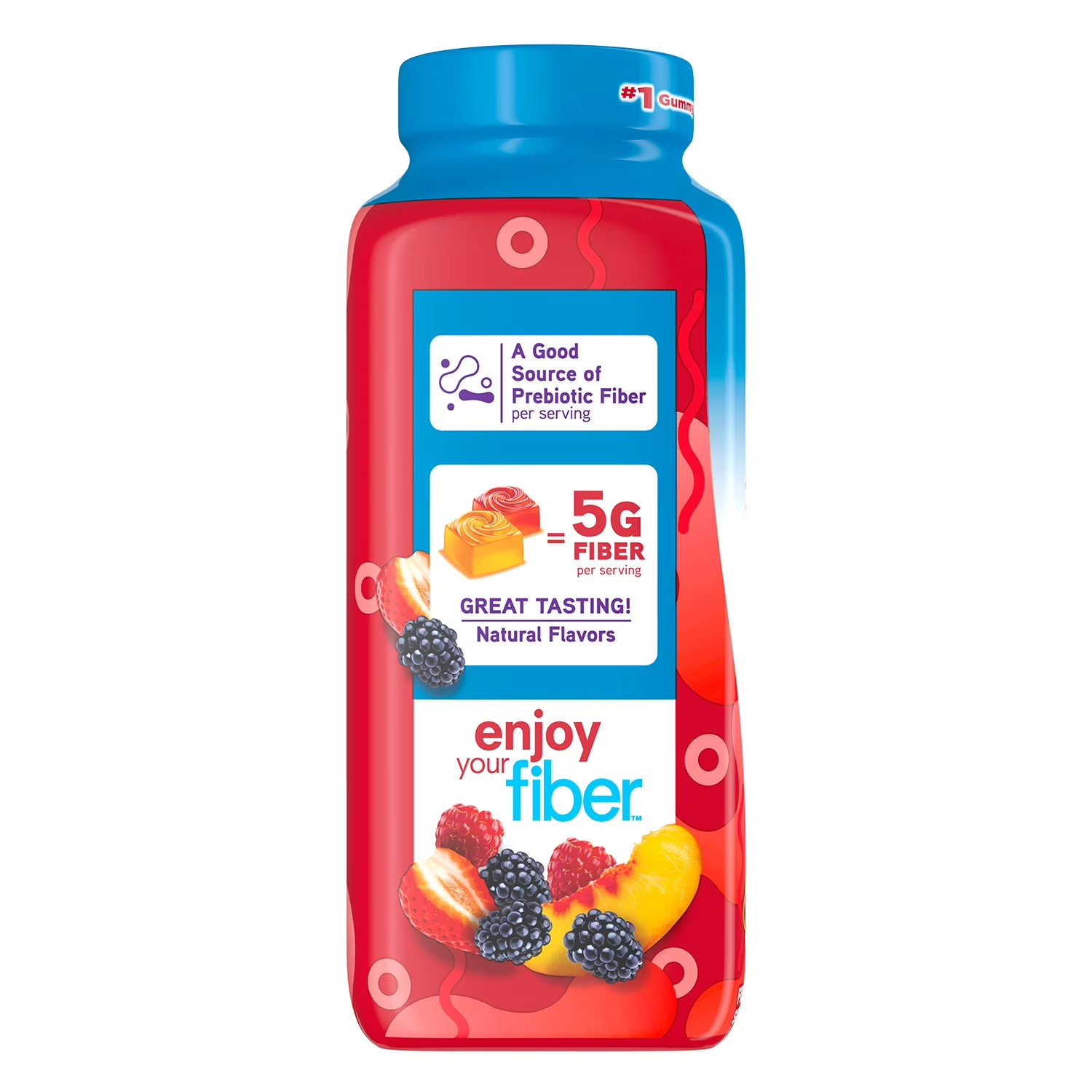 2 PACKS-Vitafusion Fiber Well Sugar Free Gummy Vitamin Supplement, 220 ct.